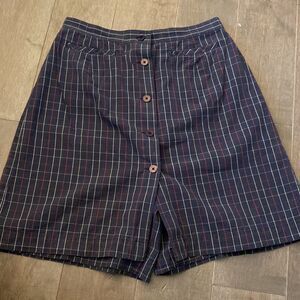 Vintage Liz Claiborne Lizsport Navy Skort July 4th Golf Skort